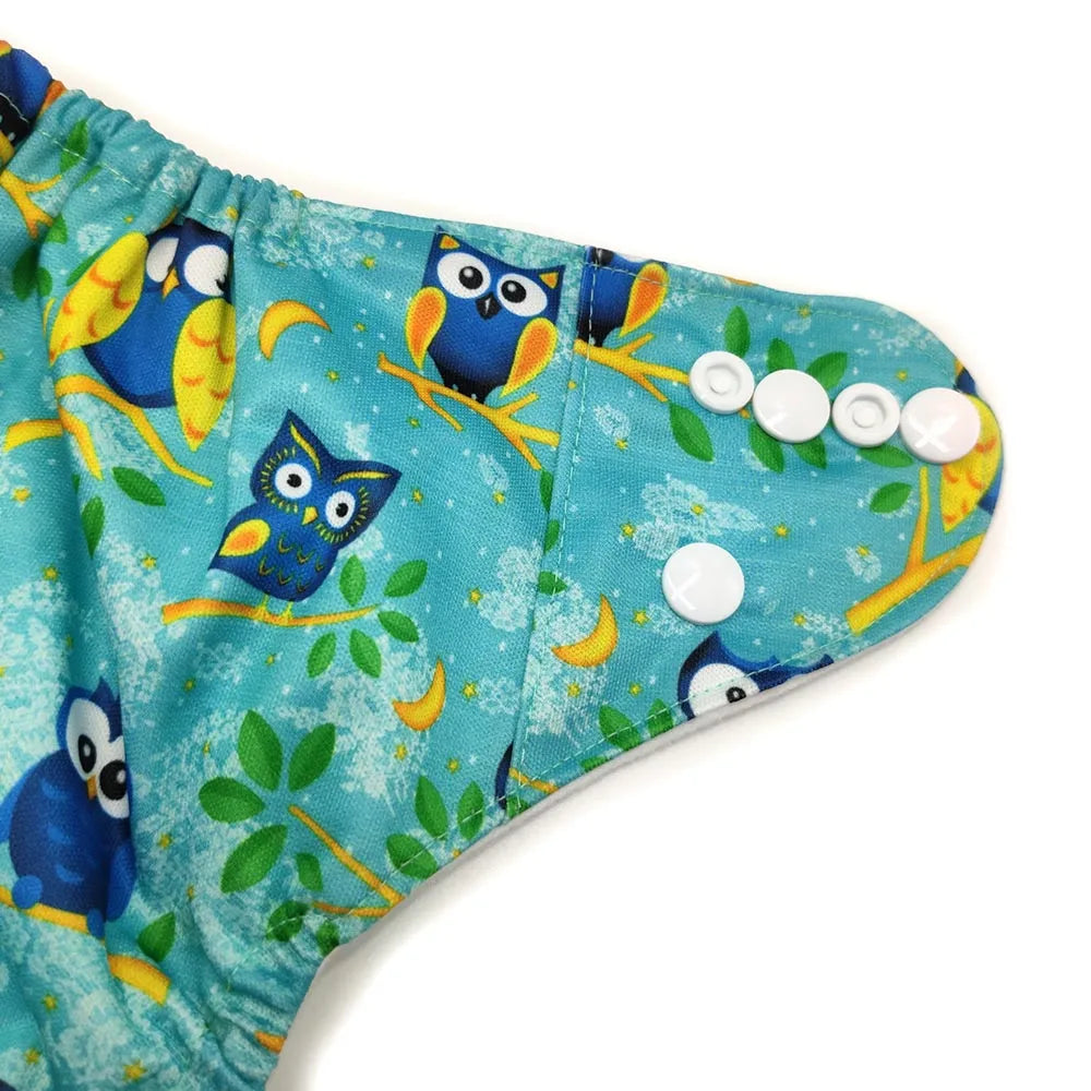 Reusable cloth diaper for baby - washable diapers, suitable for 3-15 kg.