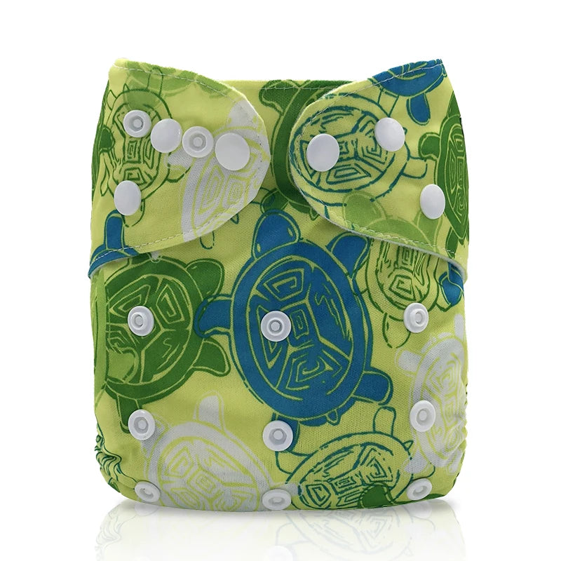 Reusable cloth diaper for baby - washable diapers, suitable for 3-15 kg.