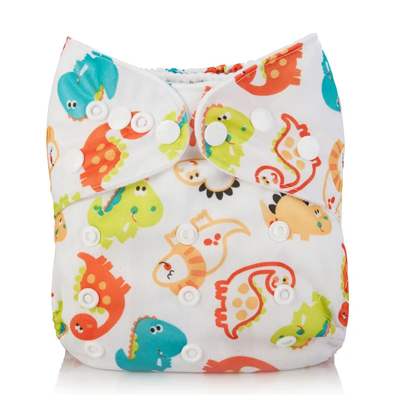 Reusable cloth diaper for baby - washable diapers, suitable for 3-15 kg.