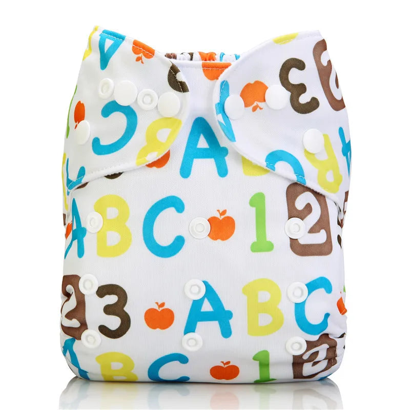 Reusable cloth diaper for baby - washable diapers, suitable for 3-15 kg.