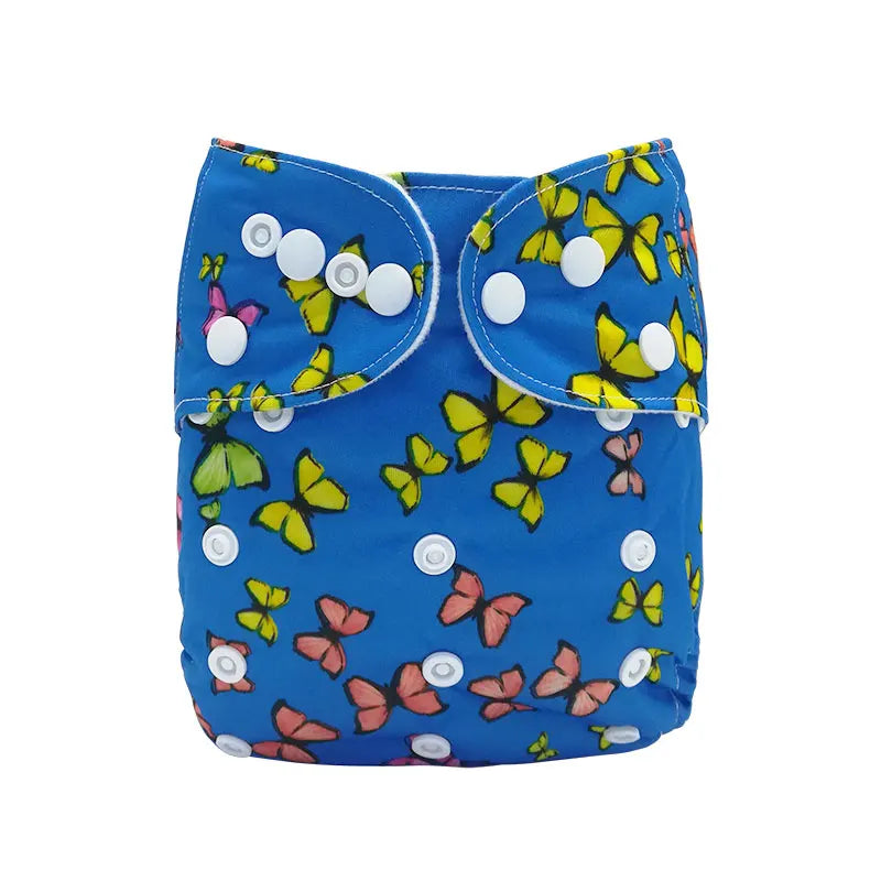 Reusable cloth diaper for baby - washable diapers, suitable for 3-15 kg.