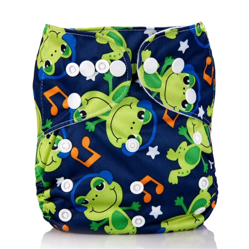 Reusable cloth diaper for baby - washable diapers, suitable for 3-15 kg.