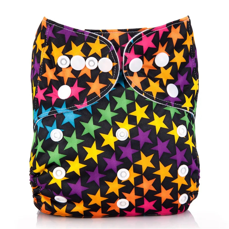 Reusable cloth diaper for baby - washable diapers, suitable for 3-15 kg.