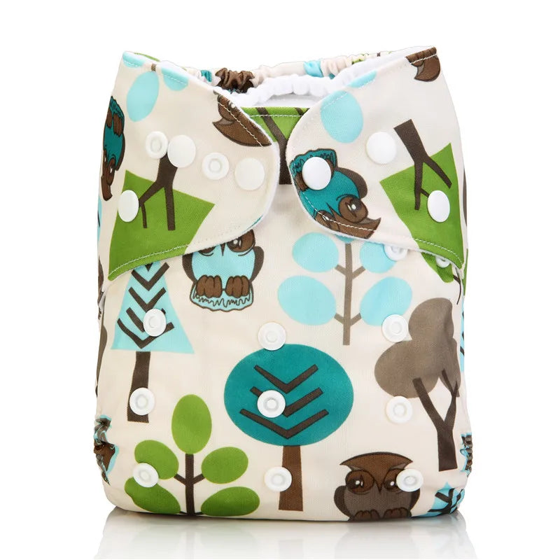 Reusable cloth diaper for baby - washable diapers, suitable for 3-15 kg.