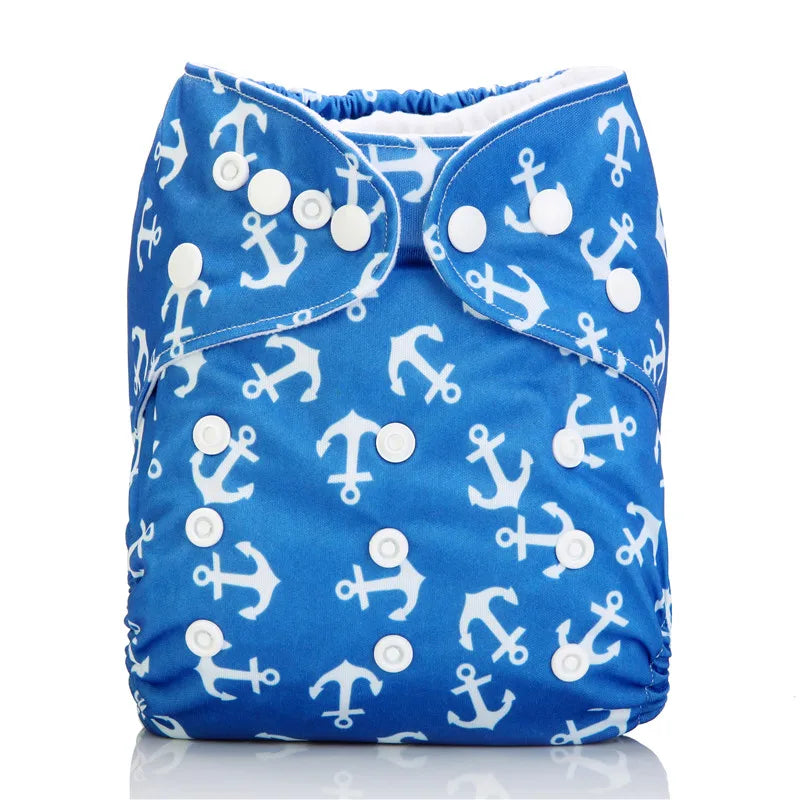 Reusable cloth diaper for baby - washable diapers, suitable for 3-15 kg.