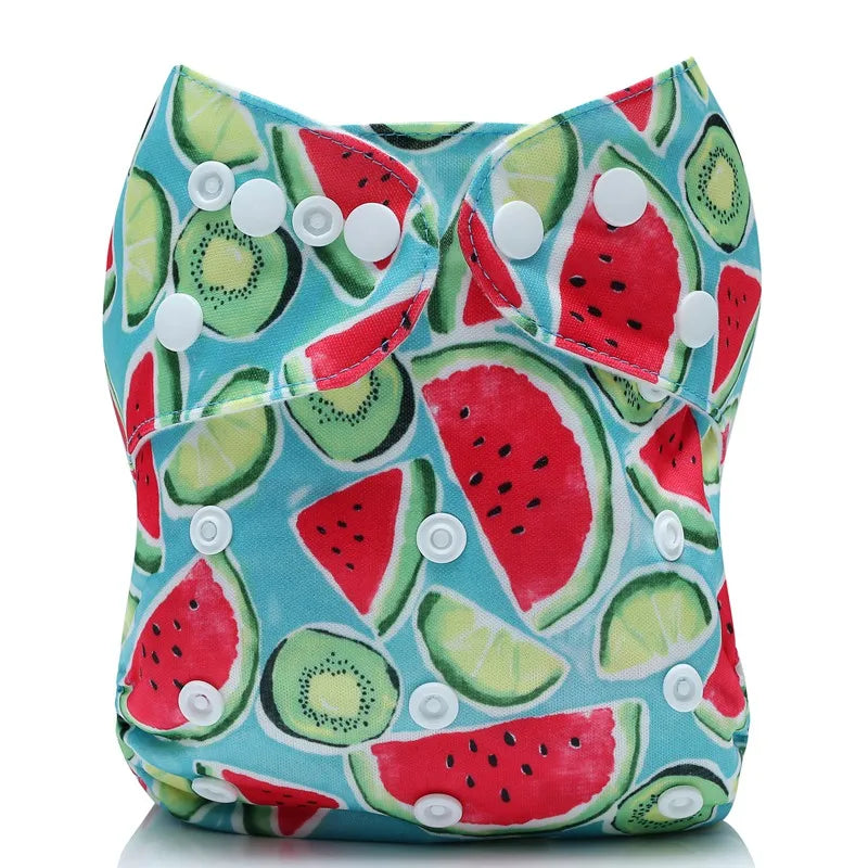 Reusable cloth diaper for baby - washable diapers, suitable for 3-15 kg.