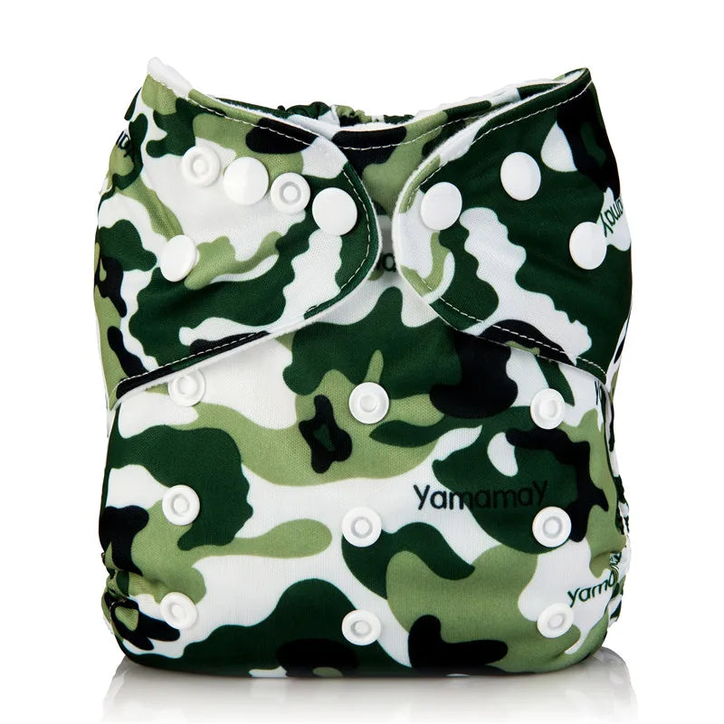 Reusable cloth diaper for baby - washable diapers, suitable for 3-15 kg.