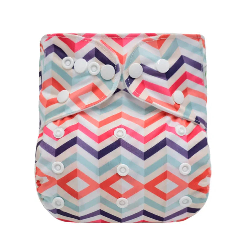 Reusable cloth diaper for baby - washable diapers, suitable for 3-15 kg.