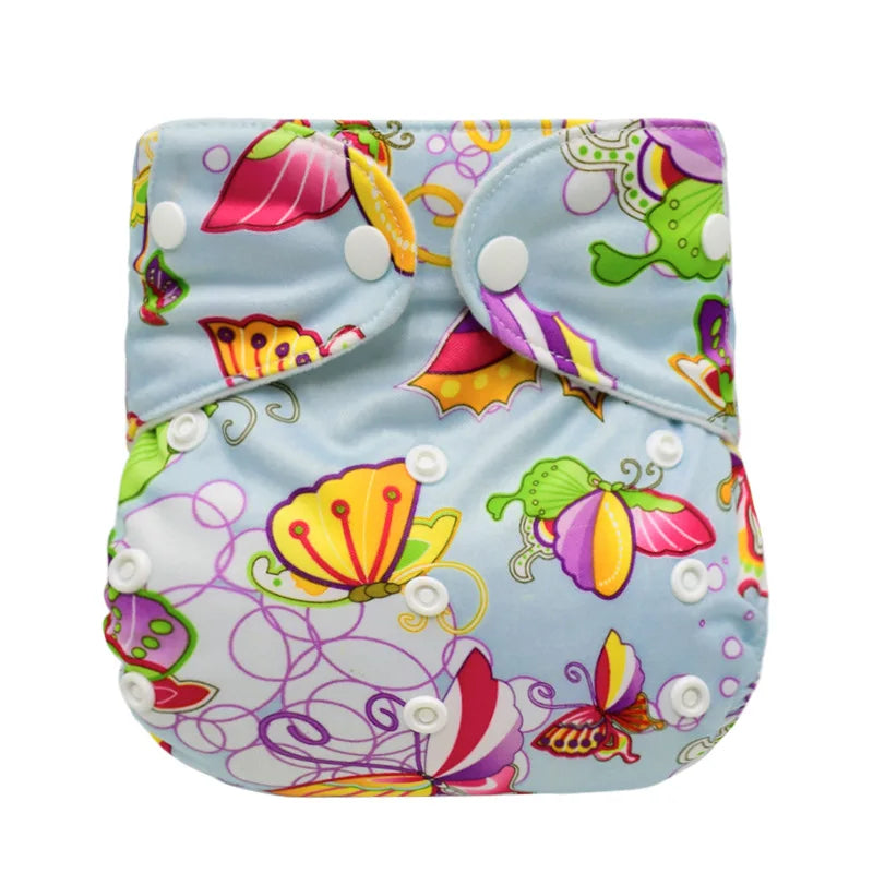 Reusable cloth diaper for baby - washable diapers, suitable for 3-15 kg.