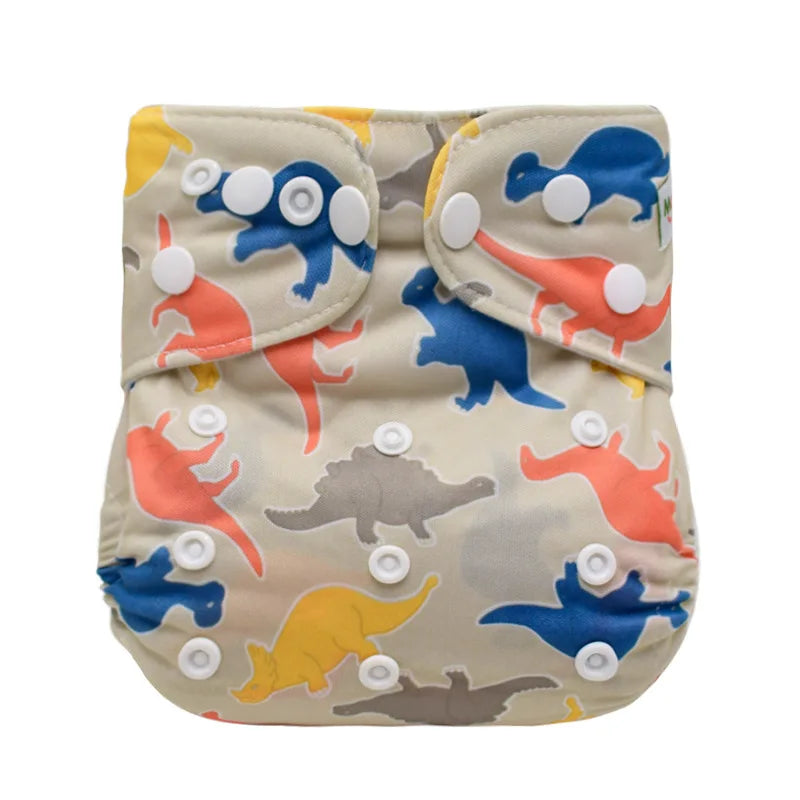 Reusable cloth diaper for baby - washable diapers, suitable for 3-15 kg.