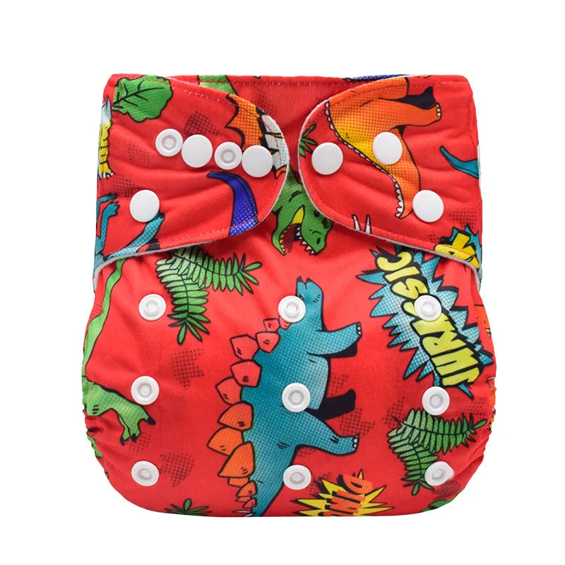 Reusable cloth diaper for baby - washable diapers, suitable for 3-15 kg.